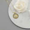 Collar de Tauro al por mayor | Diseño de la serie Constelación, chapado en oro de 18 quilates