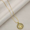 Aries zodiac series jewelry wholesale | 18k gold-plated necklace jewelry