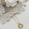 Aries zodiac series jewelry wholesale | 18k gold-plated necklace jewelry