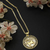 Joyería chapada en oro de 18 quilates de la serie Constelación al por mayor | Collar de Sagitario para mujer