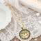 18k Gold Plated Jewelry Constellation Series Wholesale | Sagittarius Women's Necklace Jewelry