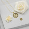 Aquarius Jewelry Necklace | 18k Gold Plated Jewelry Twelve Constellation Series Design Necklace Wholesale