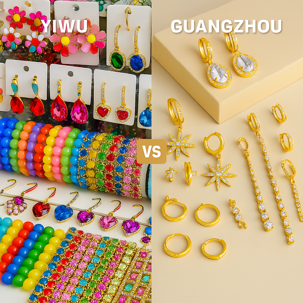 Why Compare Yiwu and Guangzhou Jewelry?
