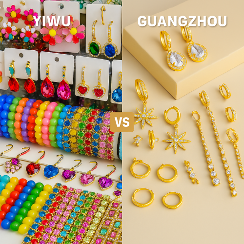 The Difference Between Yiwu Jewelry and Guangzhou Jewelry