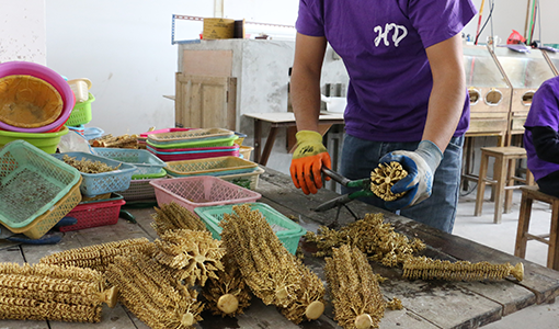Producción de bienes a granel