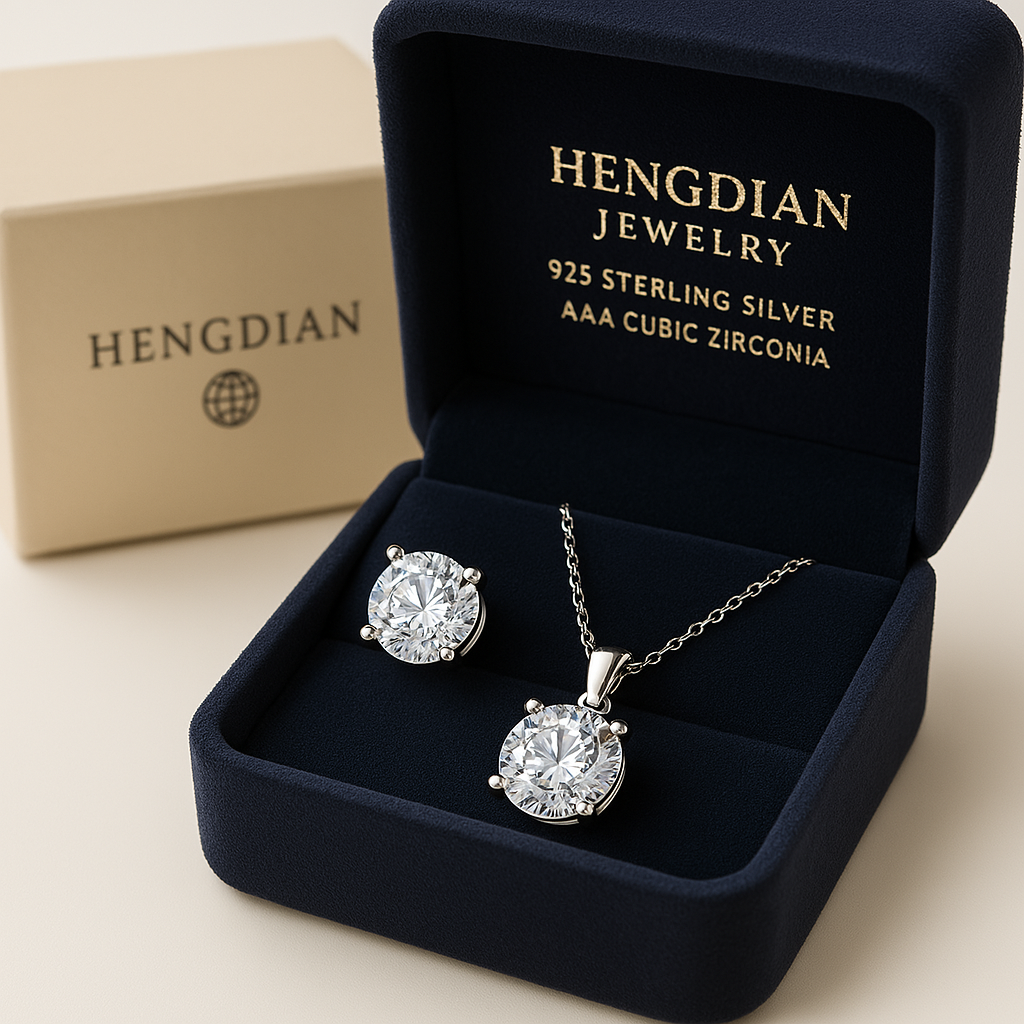 Sterling silver jewelry set wholesale china collection.