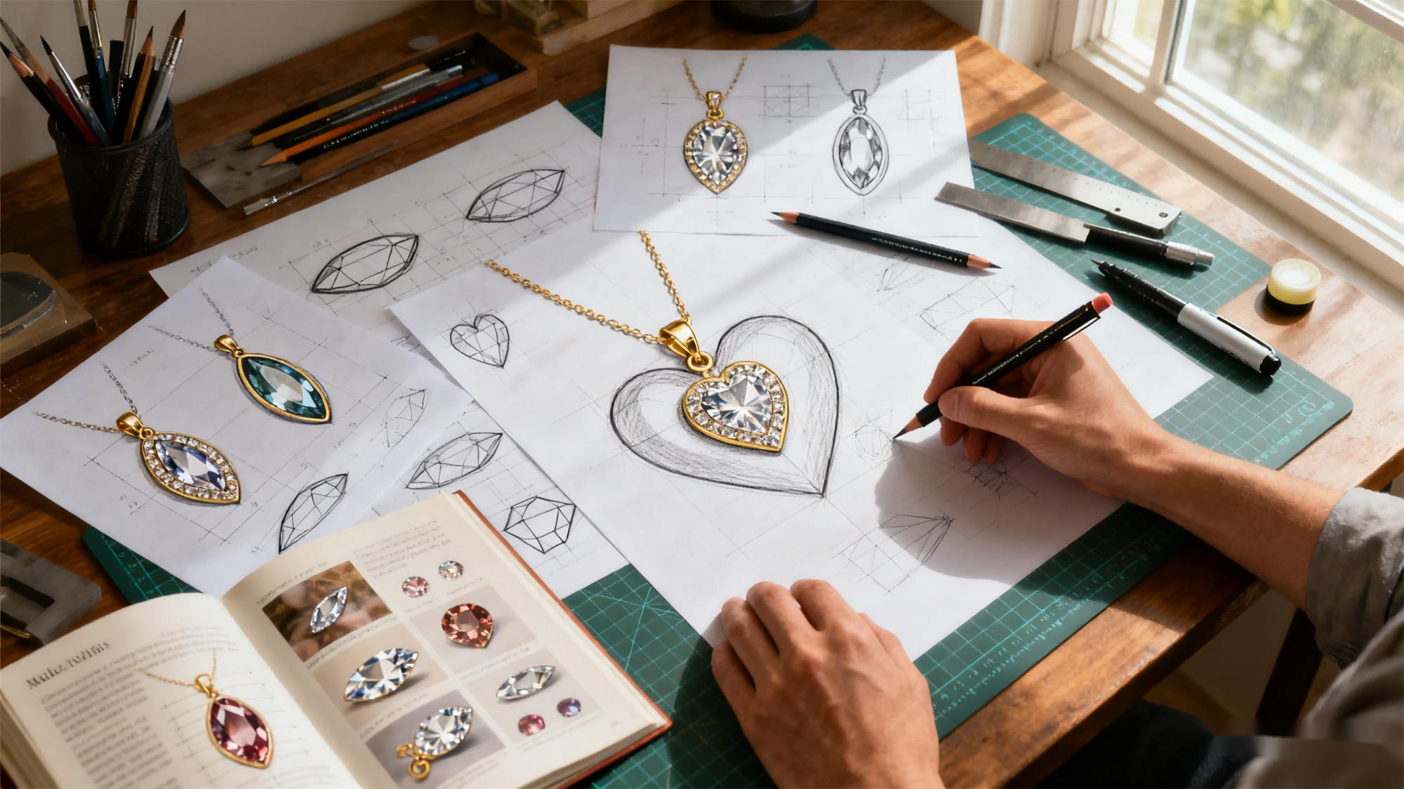 Start custom order for gold plated pendants wholesale