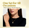 Un ensemble pour toutes les occasions : 7 façons de porter une parure de bijoux en or 18 carats