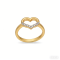 Artisan Cubic Zirconia Ring Manufacturer | AAA CZ on 18K Gold Plated Dressy Band
