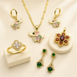 Hengdian Jewelry New Design: Fashion Earrings, Sets, Rings, Pendants Product Catalog