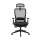 3018- black high back office mesh chair with adjustable armrest