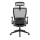 3018- black high back office mesh chair with adjustable armrest