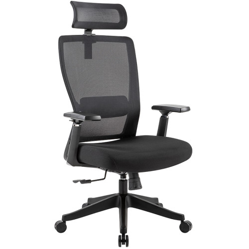 3018-Ergonomics Black High Back Executive Boss Manager Office Chair