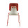 Wholesale Fashion European Simple Modern Dining Room Furniture Iron Frame Dining Chair