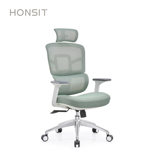 Wholesale 3D Armrest Adjustable Lumbar Support Executive Ergonomic Mesh Office Chair With Headrest
