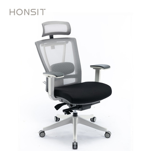 5001-Modern Office Furniture High Back Mesh 4D Armrest Office Ergonomic Chair With Headrest