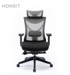 5188-Boss Swivel Adjustable Ergonomic Executive Mesh Chair With Headrest