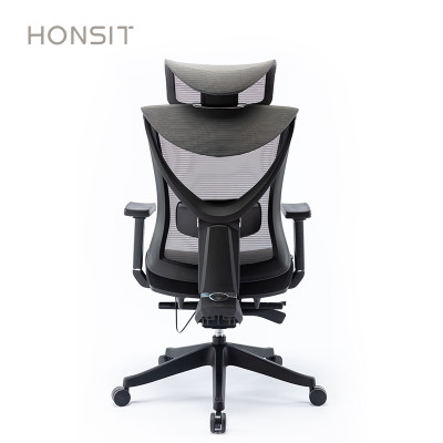 5188-Boss Swivel Adjustable Ergonomic Executive Mesh Chair With Headrest