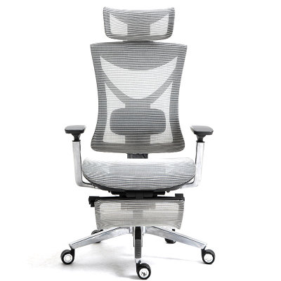 5188- affordable ergonomic computer chair with adjustable back and footrest