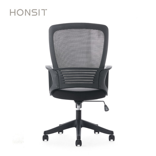 1018-Affordable mid-back mesh chair for staff and administrator