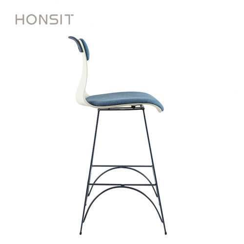 Bar Chair Furniture Plastic Back Luxury Kitchen Modern High Stool Bar Chairs For Bar Table