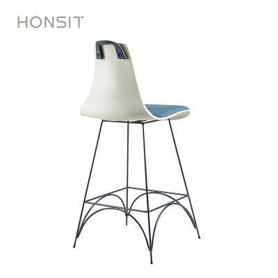 Bar Chair Furniture Plastic Back Luxury Kitchen Modern High Stool Bar Chairs For Bar Table
