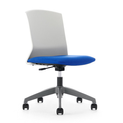 Custom Logo Simple Cheap Pp Plastic Lift Modern Nordic Swivel Office Leisure Chair
