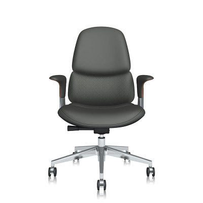 Commercial Furniture Boss Swivel Ergonomic Leather Office Chair With Luxury Design