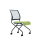 1001-Armless stretch mesh stackable training chair for Reception and Guest room