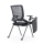 2001-Traning chair with write pad and breathable mesh for conference room or shool