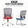 1018-Affordable mid-back mesh chair for staff and administrator