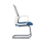1018-Affordable mid-back mesh chair for staff and administrator