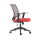 2001-Mesh style mid-back desk chair for staff with 1D/2D armrest