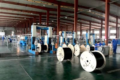 FCJ Outdoor Fiber Optical Cable 4km/drum ADSS 24 48 96 144 Core Single Mode Optic Cable manufacturer