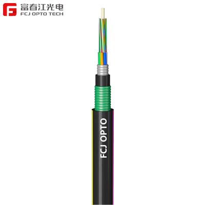 FCJ factory Outdoor Armored Cable GYFTA53 48B1.3 Outdoor Armored Cable for Direct Burial