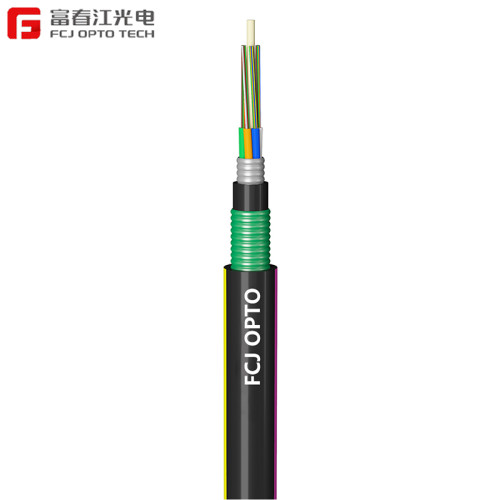 Outdoor Armored Cable GYFTA53 48B1.3 Outdoor Armored Cable for Direct Burial