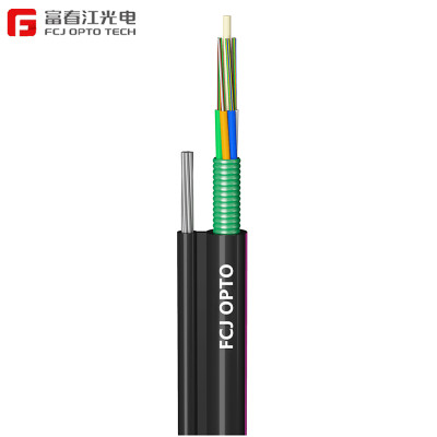 GYFTC8S Антенный высококачественный оптоволоконный кабель Fig-8 для наружного применения с многослойным заполнением свободной трубки