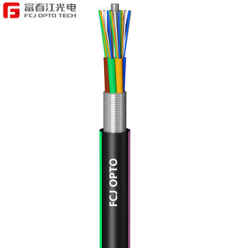 FCJ factory GYTA China Suppliers Multi Core Armoured Outdoor Fiber Optic Cable