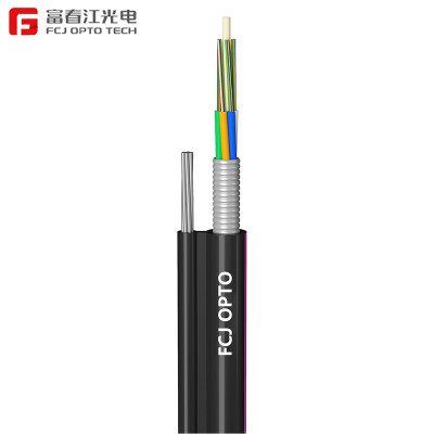 GYTC8A Outdoor Figure-8 Cable de fibra óptica aérea con cinta corrugada de aluminio
