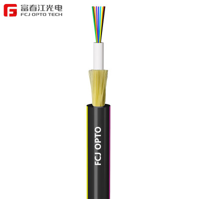 Entrega rápida Jet Micro Cable Cable de fibra óptica monomodo para instalación de conductos y antenas
