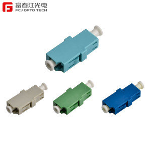 FCJ factory LC DX adapter, Fiber Optic Adapter LC DX Adapter, FCJ OPTO TECH