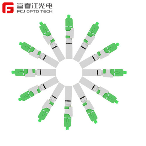FCJ factory SC fast connector , Fiber Optic Adapter SC fast connector-FCJ OPTO TECH