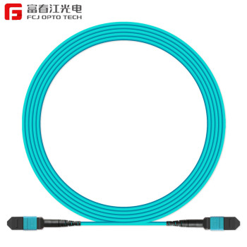 FCJ factory MTP-MTP Jumper , 12/24 Core MPO/MTP Optic Patch Cable with socket , Optic Cable-FCJ OPTO TECH