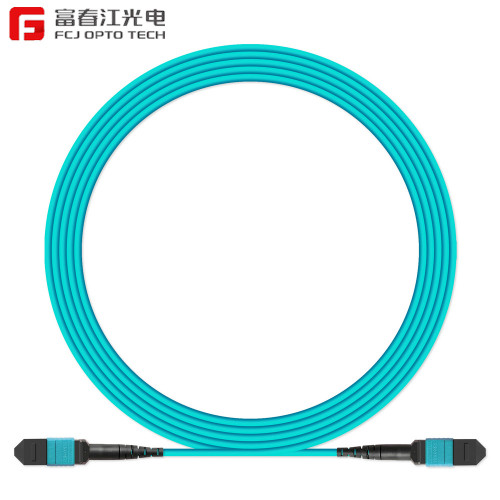 FCJ factory MTP-MTP Jumper , 12/24 Core MPO/MTP Optic Patch Cable with socket , Optic Cable-FCJ OPTO TECH