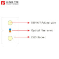 GJXFH(V) FRP G652D G657A1 G657A2 FTTH Fiber Optic Drop Kabel Optik