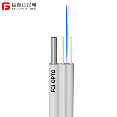 GJYXFCH(V) FRP Figura 8 Cable de descenso de fibra óptica autosuficiente para FTTH