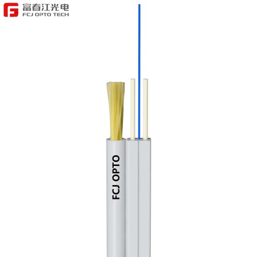 FCJ factory GJYXFFCH Aramid FTTH Drop Optical Cable with Self-Supporting Member