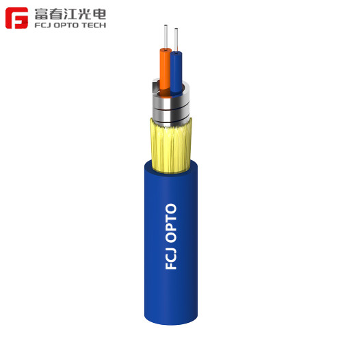 GJSFJV 2 Fiber Armored Indoor Drop Cable Space Cabling Cabang Campuran Aramid Berkualitas Tinggi