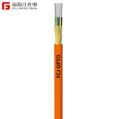 Cable de fibra óptica para interiores GJFJH de 24 núcleos de FCJ OPTO TECH
