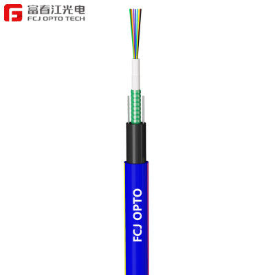 MGXTSWV untuk Duct Fcj Opto Tech 4-96 Core G652D Kabel penambangan sentral Kabel Serat Optik